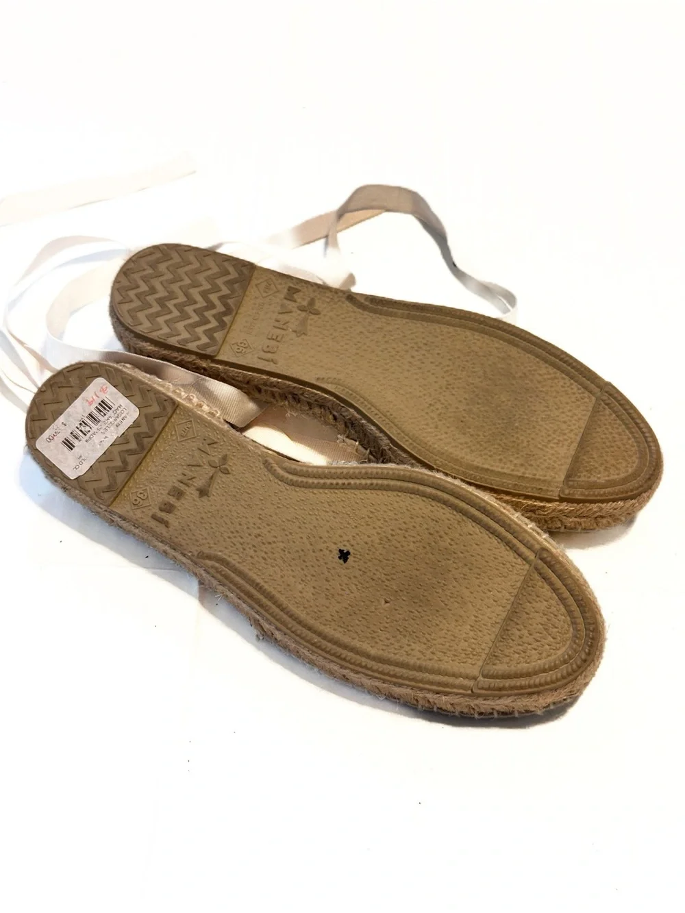 Manebi Lurex Cotton Blend Flat Valenciana Espadrilles